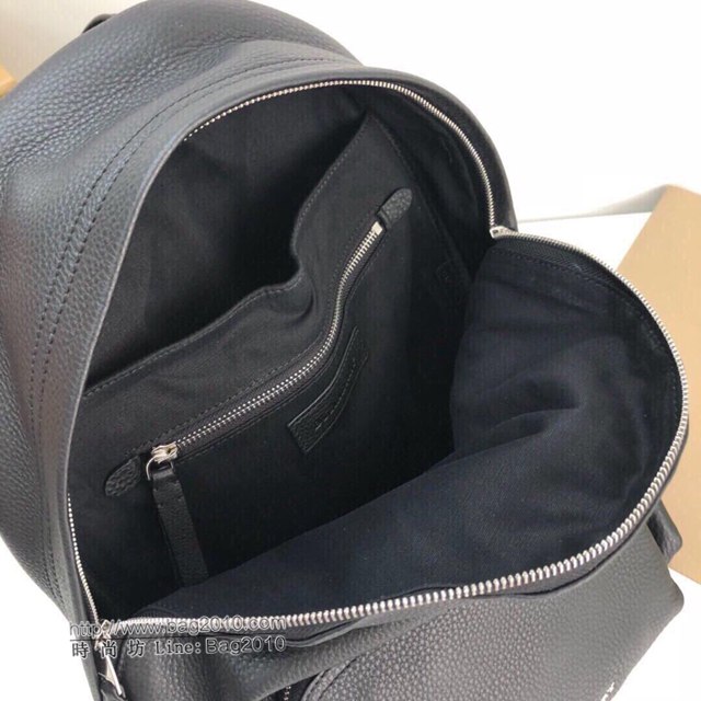 Burberry專櫃新款雙肩包 巴寶莉全牛皮雙肩後背包  db1128